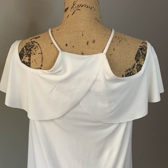 Cato White Flowy Summer Vacation Dress - Picture 4 of 6